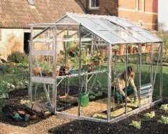 Eden Hidcote 8x10 Green Frame finish Greenhouse