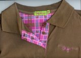 Edward Sinclair Checkers Polo, Chestnut, size L (14)