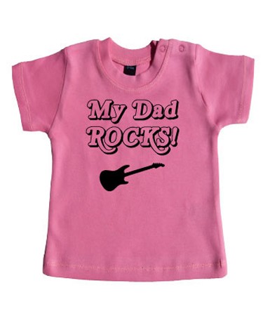 MY DAD ROCKS! T-SHIRT