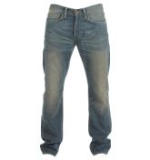ED-47 Vintage Wash Regular Fit Jeans