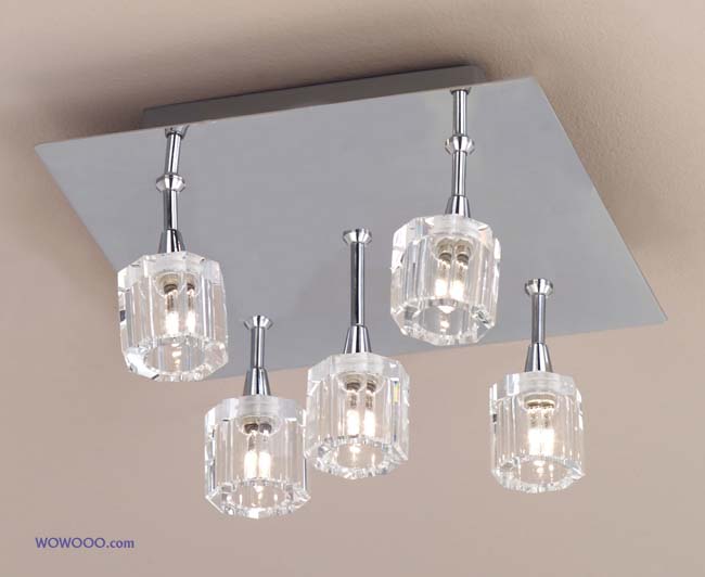 Capri 2 Ceiling Light - 5 lamp