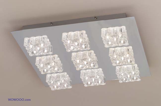 Capri 3 Ceiling Light - 45 lamp