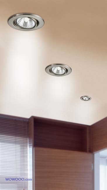 EGLO Einbauspot GU10 Recessed Spot Light- 3x burnished