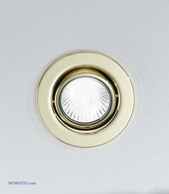 EGLO Einbauspot GU10 Recessed Spot Light- brass