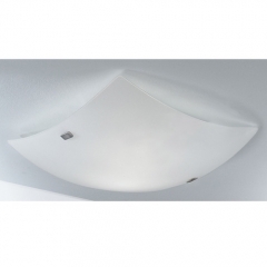 Aero Modern Glass Ceiling Light Large