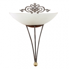 Eglo Lighting Mestre Traditional Brown Wall Light