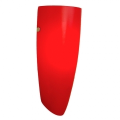 Naro Red Glass Wall Light