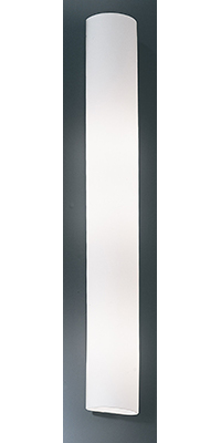 Zola Modern White Glass Linear Wall Light