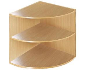 colours premium open corner storage