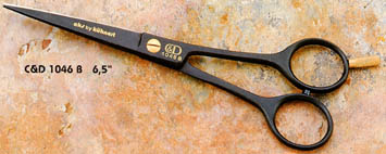 EKS Black Line Scissors 1046B