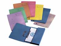 ELBA Stratford 30113 blue foolscap spring pocket