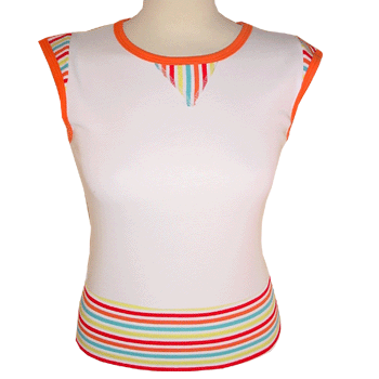 Electric Jam Vest Top