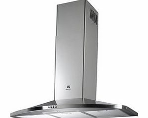 Electrolux EFC90468OX Curved 90cm Chimney Hood