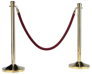 Elegance brass post