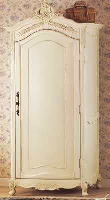 PAINTED SINGLE WARDROBE