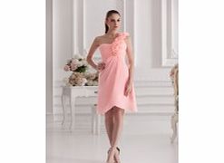 Elegant Terse One Shoulder Stretch satin