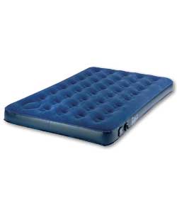 Elektra Double Flocked PVC Airbed