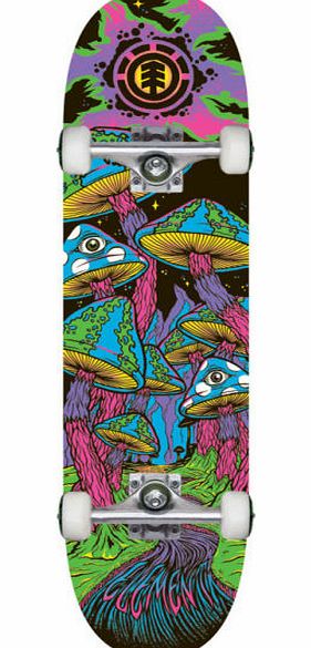 Element Blacklight Shrooms Complete Skateboard -