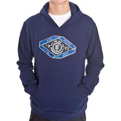 Element Boys Fold Hoody - Dress Blue