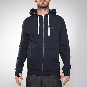 Encino Zip hoody - Total Eclipse
