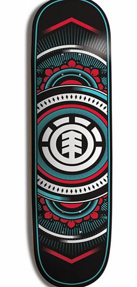 Element Hatched Skateboard Deck - 8 inch