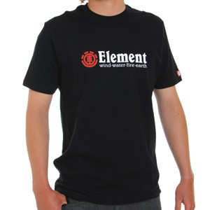 Horizontal Tee shirt - Black