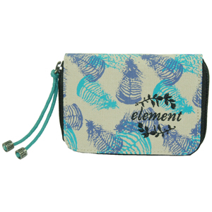 Ladies Element Gretchen Wallet. Pagoda Blue