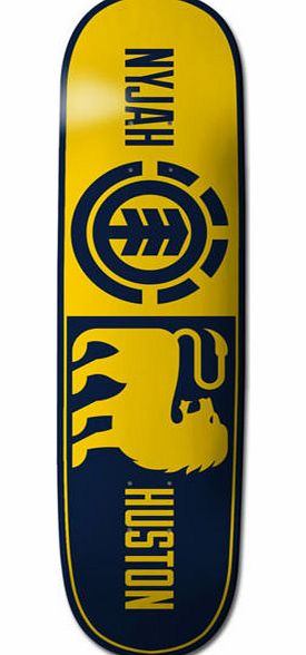 Element Nyjah Division Skateboard Deck - 8 inch