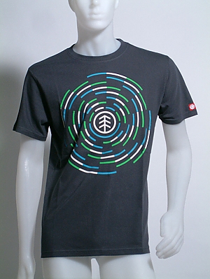 Pinwheel Tee Shirt - Charcoal