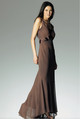 long georgette dress