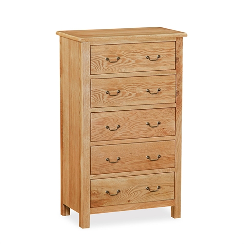 Elements Oak 5 Drawer Chest 519.006