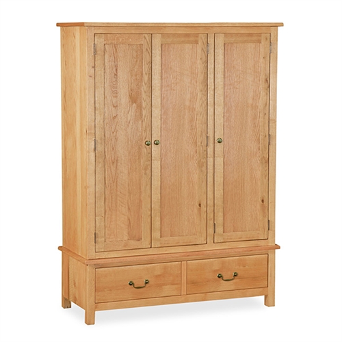 Elements Oak Triple Wardrobe 519.011