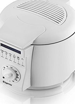Elgento E17002 Deep Fat Fryer, 1 L - White