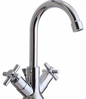 Eliana Bathrooms Eliana Beech Basin Mixer Tap - Including Click