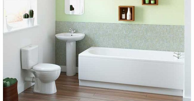 Eliana Bathrooms Eliana Maple Bath Suite inc. Ash Taps