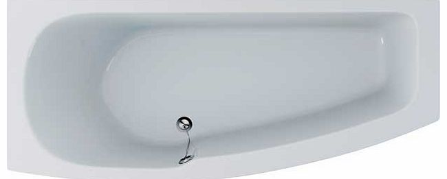 Eliana Bathrooms Eliana Minispace No Tap Hole Bath with Front