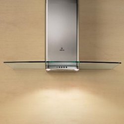 Elica Glacier Chimney Hood 120cm Remote Motor