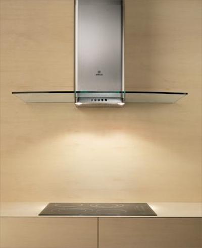 Elica GLACIER110RM 110cm Chimney Hood in Glass