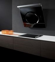 Elica IO-BLK iO Angled 80cm Chimney Cooker Hood