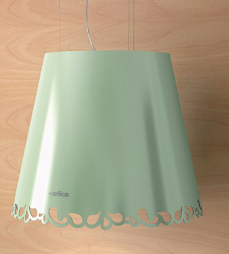 Elica SOPHIE GREEN 50cm Island Hood in Green