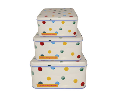 Cake Storage Tins Square Emma Bridgewater