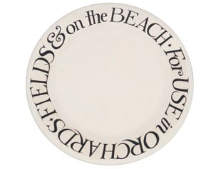 Elite Tin Emma Bridgewater Black Toast Plate