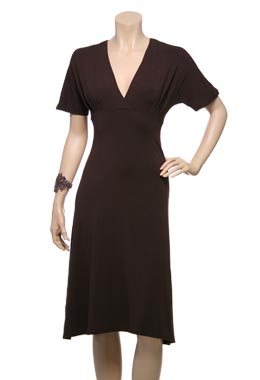 Ella Moss Brown Trinidad Dress by Ella Moss