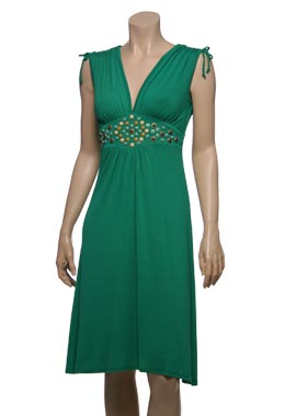 Ella Moss Green Marley Dress by Ella Moss