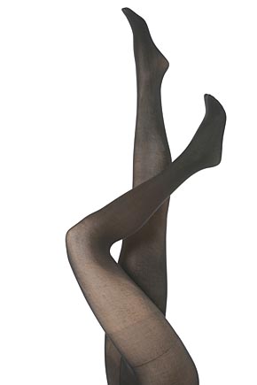 Elle Ladies 1 Pair Elle Tights 40 Denier Opaques In 7 Colours Dusky Blue