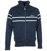 Bardolino Navy/White Full Zip Track Top