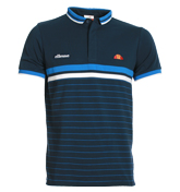 Ellesse Argentiere Navy Polo Shirt