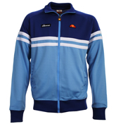 Ellesse Reynolds Blue Full Zip Tracksuit Top