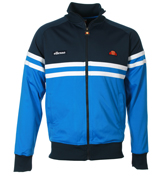 Ellesse Reynolds Italia Navy and Blue Full Zip