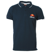 Ellesse Servado Navy Pique Polo Shirt